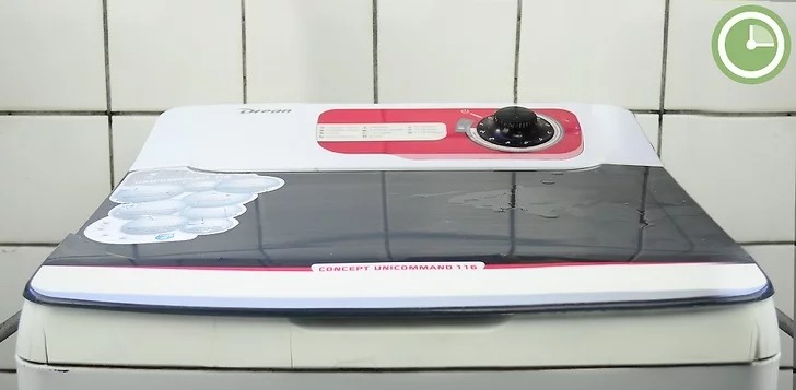 How to clean the horizontal loading washing machine, top loading washing machine to always be clean Picture 11