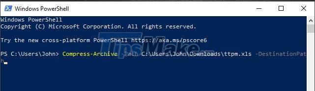 How to compress and decompress files with PowerShell on Windows Picture 6