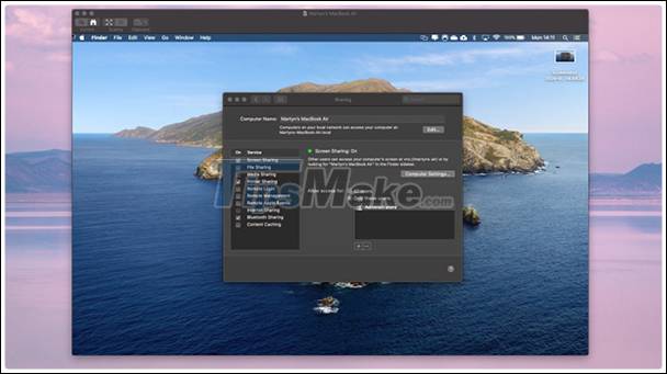 How to control the Macbook remotely Picture 4