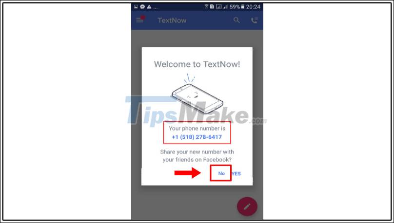 How to create a virtual phone number to receive messages Picture 9