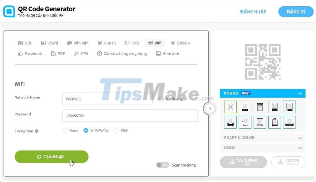 How to create and connect to WiFi with QR Code extremely fast Picture 2