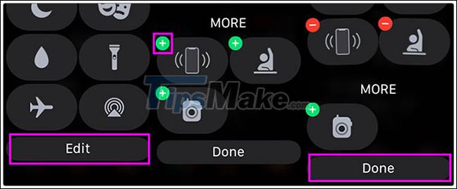 How to customize the Control Center Apple Watch Picture 3