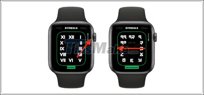 How to customize the look of the watch face on the Apple Watch Picture 4