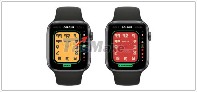 How to customize the look of the watch face on the Apple Watch Picture 5