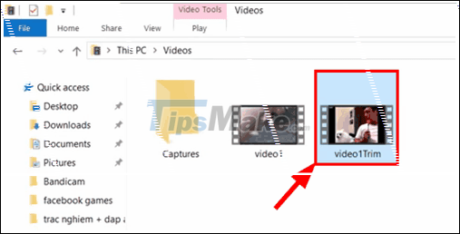 How to cut Video on Windows 10 without software Picture 11