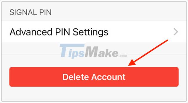 How to delete Signal account Picture 8