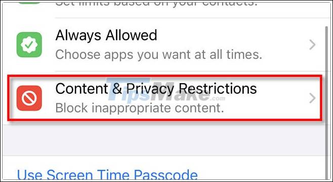 How to disable the camera on iPhone or iPad Picture 4