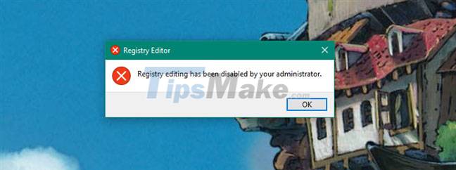 How to disable Windows Registry on Windows 10 Picture 11