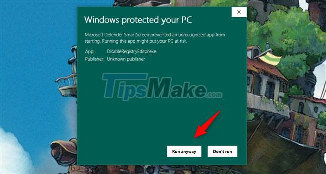 How to disable Windows Registry on Windows 10 Picture 13