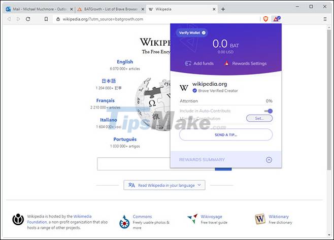How to earn and use virtual currency with Brave browser Picture 5