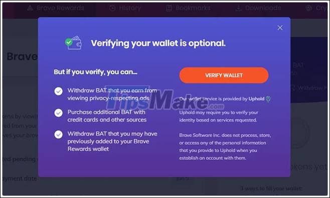 How to earn and use virtual currency with Brave browser Picture 7