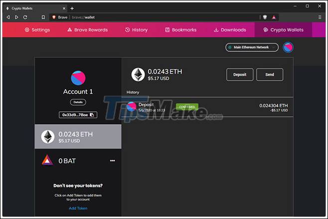 How to earn and use virtual currency with Brave browser Picture 9