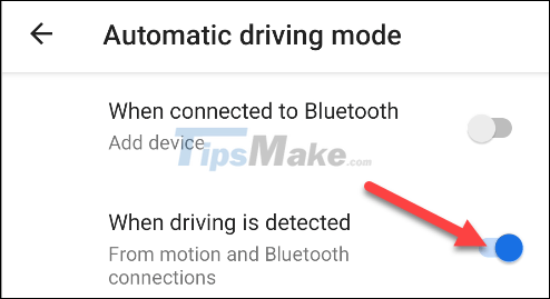 How to enable 'Do Not Disturb' mode while driving on a Pixel phone Picture 9