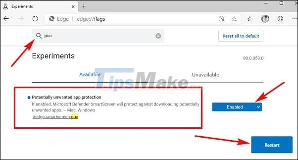 How to Enable PUA Protection security feature on Edge Chromium Picture 7