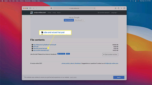 How to extract, open RAR files on Mac Picture 18