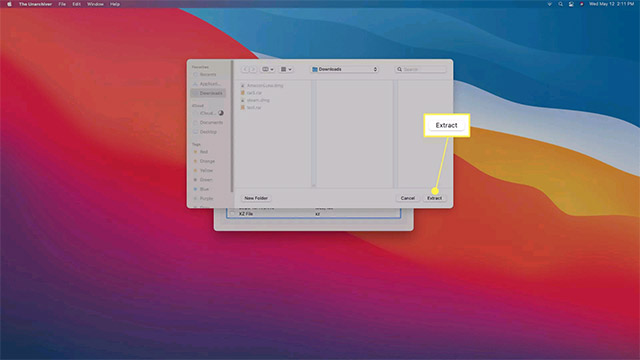 How to extract, open RAR files on Mac Picture 6