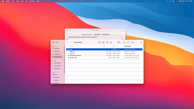 How to extract, open RAR files on Mac Picture 7