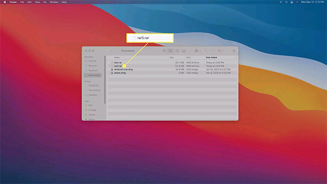 How to extract, open RAR files on Mac Picture 8