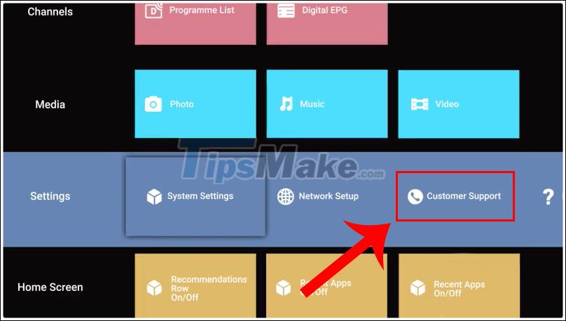 How to factory reset on a Sony Smart TV Picture 3