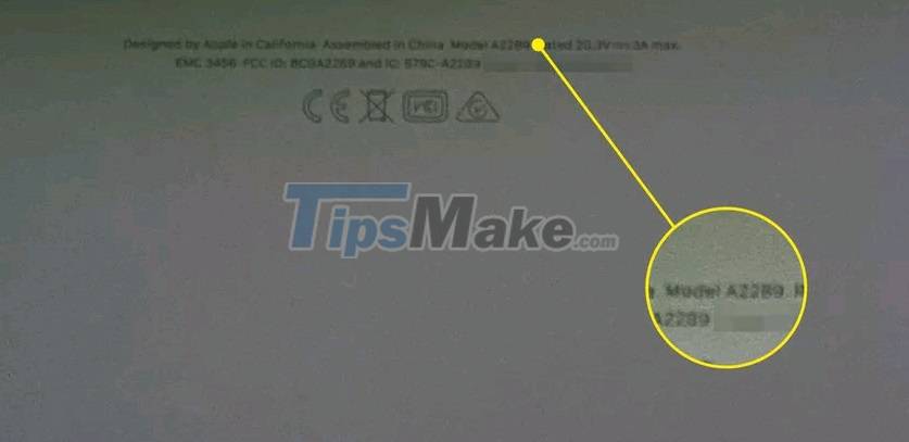 How To Find Model Number For MacBook