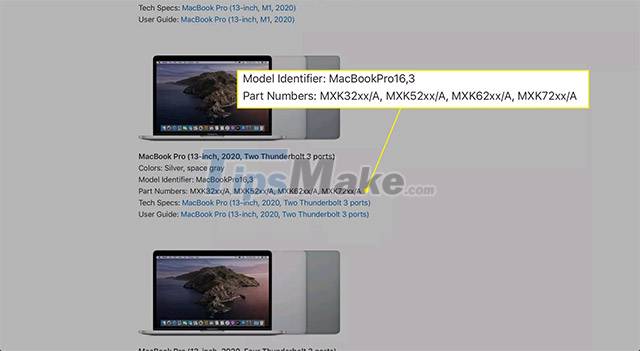 How To Find Model Number For MacBook