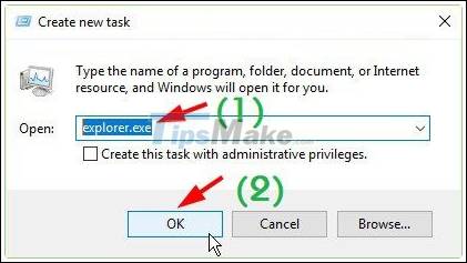 How to fix a computer with a black screen that cannot access Windows Picture 3