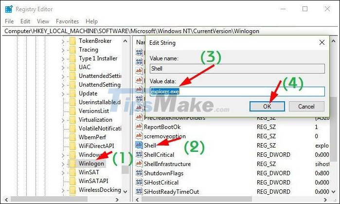 How to fix a computer with a black screen that cannot access Windows Picture 4