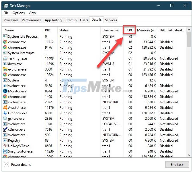 How to fix CPU working 100% Picture 10