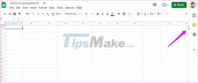 How to fix Google Sheets not allowing scrolling Picture 1