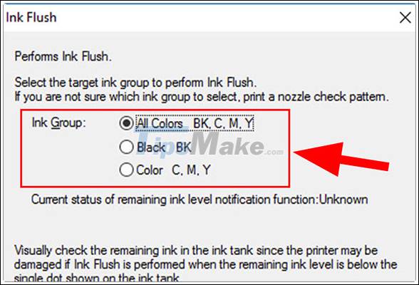 How to fix ink shortage on Canon color printers Picture 5