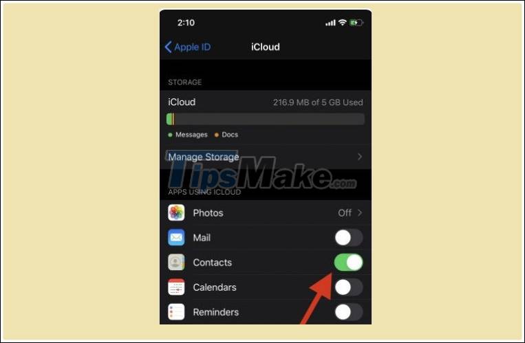How to fix iPhone not showing names in contacts Picture 5