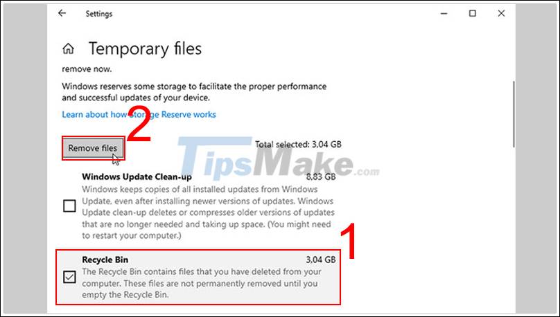 How to fix Recycle Bin not self-cleaning on Windows 10 Picture 6