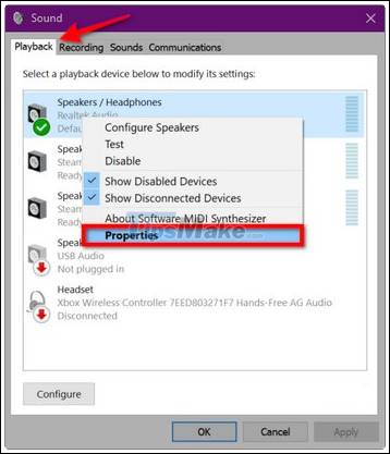 How to fix sound errors on Windows 10 Picture 17
