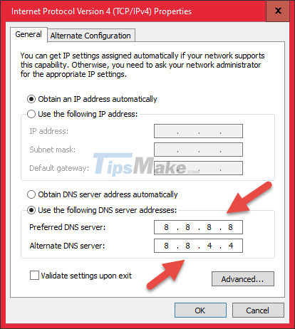 How To Fix The DNS Server Isn't Responding Error On Windows - TipsMake.com