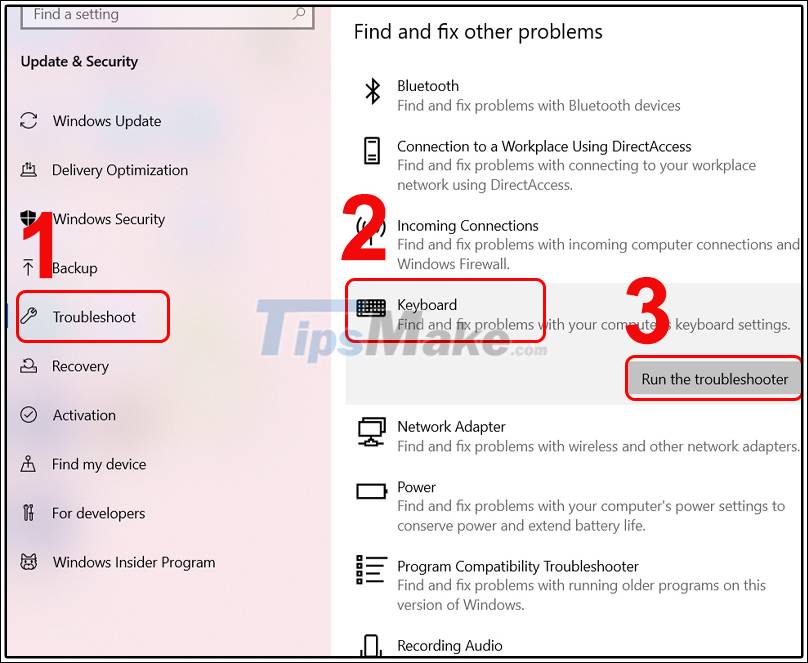How to fix the error of not being able to type the number on the laptop keyboard Picture 10