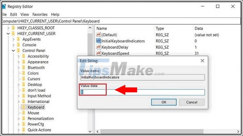 How to fix the error of not being able to type the number on the laptop keyboard Picture 17