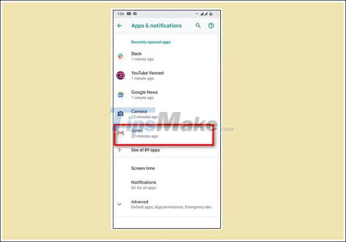 How to fix the error of not receiving mail on the phone Picture 2