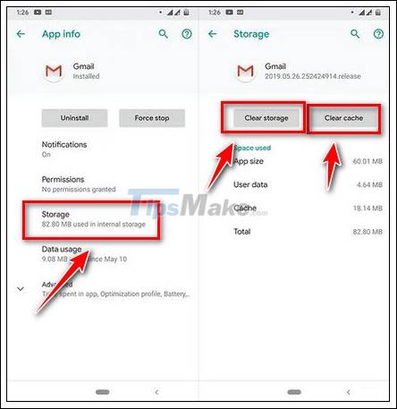 How to fix the error of not receiving mail on the phone Picture 3