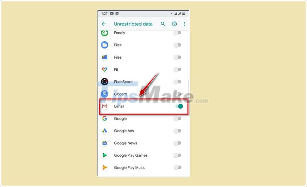 How to fix the error of not receiving mail on the phone Picture 9
