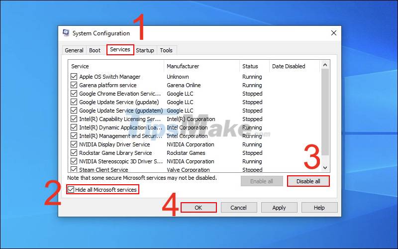 How to fix the error that the computer keeps showing Shutting down when turning on the computer Picture 14