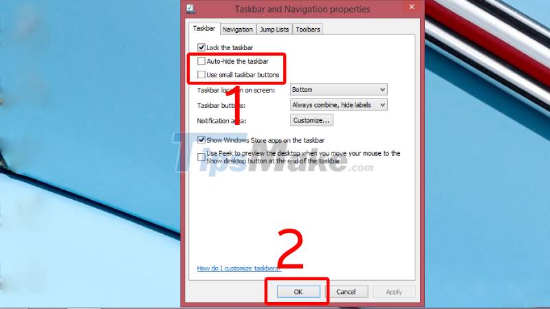 How to fix the problem of losing the Taskbar under the screen when browsing the web Picture 3