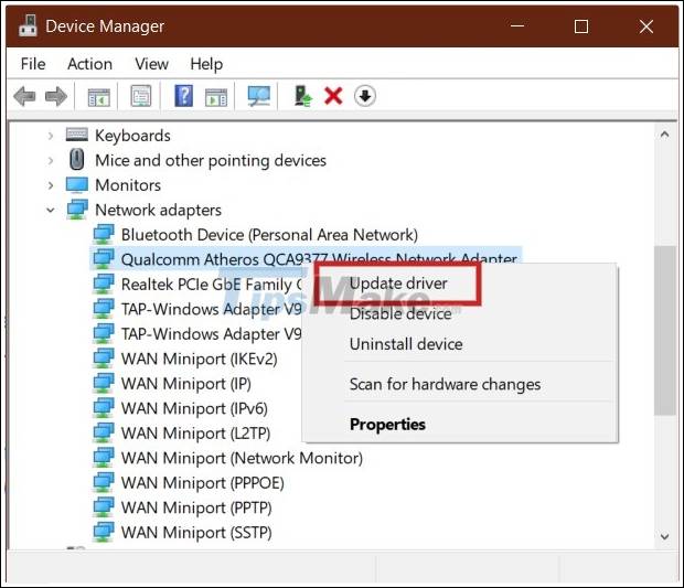 How to fix WiFi connection error on Windows 10 21H1 Picture 6