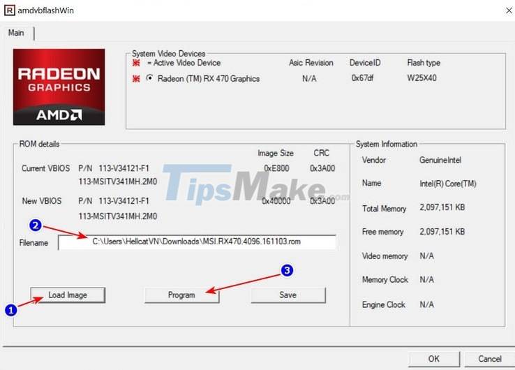 Picture 10 of How to Flash AMD Graphics Card BIOS