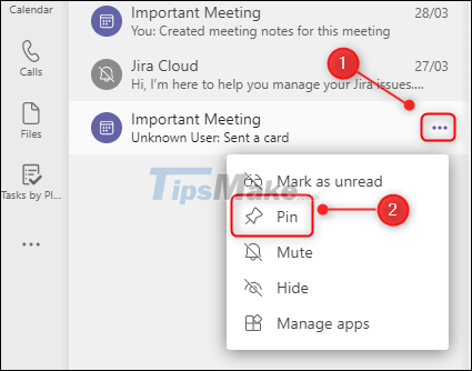 How to hide or pin and filter chats in Microsoft Teams Picture 2
