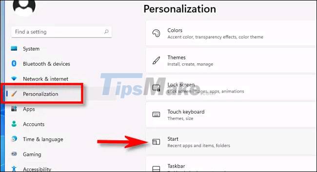 How to hide recently accessed files and folders in the Windows 11 Start menu Start Picture 2