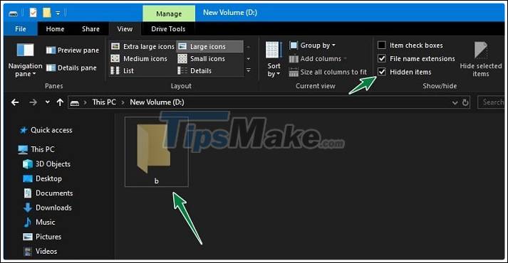 How to HIDE / SHOW files and folders by cmd command on Win 10/8/7 Picture 11