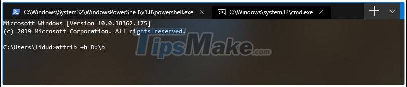 How to HIDE / SHOW files and folders by cmd command on Win 10/8/7 Picture 9