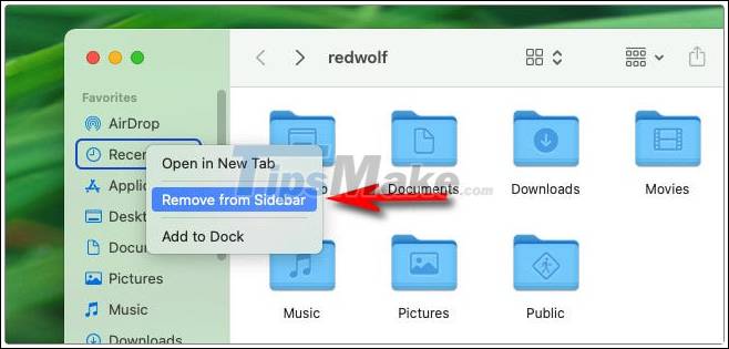 How to hide the 'Recents' folder on a Mac Picture 5
