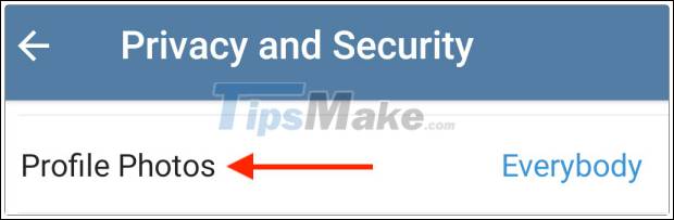 How to hide your Telegram account profile picture Picture 7