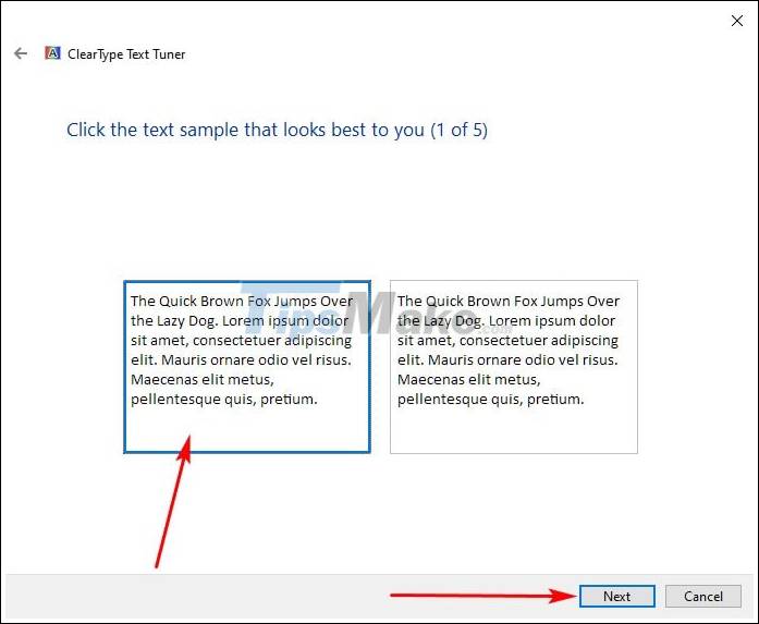 How to increase font sharpness on Windows 10 Picture 7